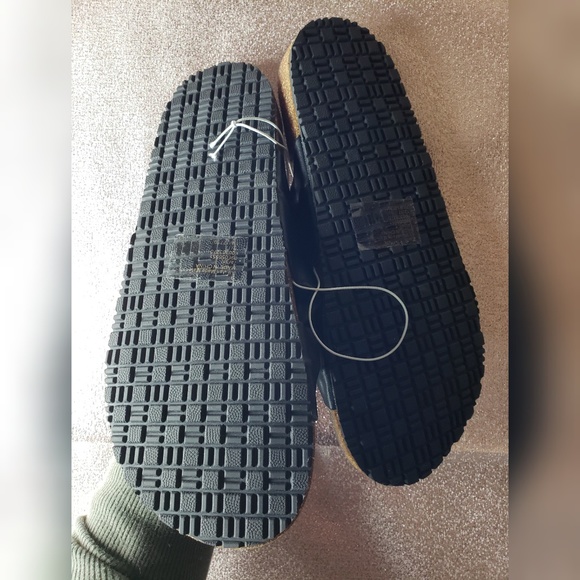 NWT Womans Junie Knotted Footbed Sandal Black - Picture 5 of 6